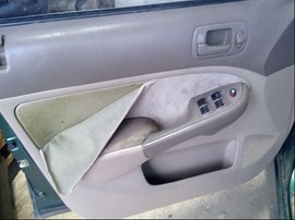 2001 HONDA CIVIC, GREEN,EX,1.7L,VTEC,AT, A25087